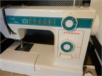 Janome Sewing Machine w/ Cabinet