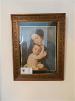 Mother and Baby Framed Wall Art