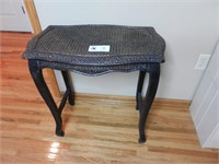 Nice Painted Wicker Table