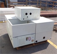 PALLET OF HOFFMAN ELECTRIC BOXES