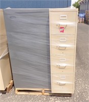 (5) 4 DRAWER FILE CABINETS