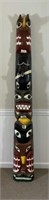 Authentic Northwest Indian Carved Totem Pole