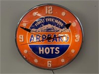 Arpeako Hots Advertising Clock