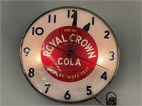 Royal Crown Cola Advertising Clock