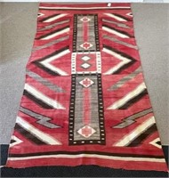 Red and Brown Navaho Blanket