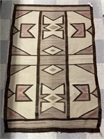 Navaho Rug w/ Geometric Designs