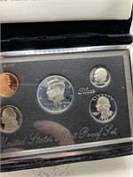 1995 PROOF COIN SET SILVER PREMIER