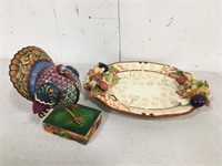 Thanksgiving Center Piece & Platter