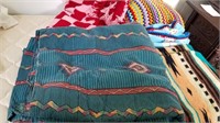 Blankets, spreads, afghans, throws