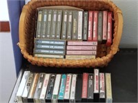 Cassette Tapes, Manilow, Country, Cline, Rogers