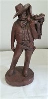 Cowboy statue by Largo  14" tall