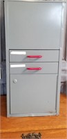 Metal File cabinet, multi storage, no key