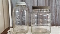 Ball 1/2 Gal. Canning jar & counter Pickle Jar