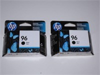 2 New HP 96 Black Inkjet Cartridge
