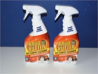 2 New Krud Kutter Pet Carpet Cleaners