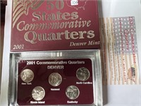 50 States Commemorative Quarters 2001 Denver Mint