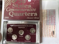 Rare 1st Year 50 States Commemorative Quarters1999