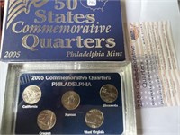 50 States Commemorative Quarters 2005 Philadelphia