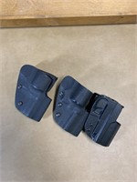 Assorted kydex/plastic holsters