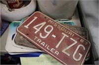 LICENSE PLATES