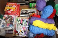 YARN AND SEWING SUPPLIES