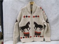 Hand Knit Horse Sweater