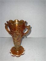 CARNIVAL GLASS VASE