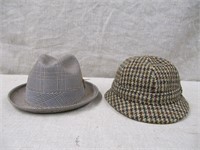 2 Tweed Hats