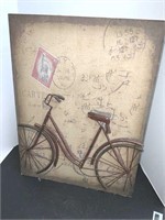 3 D PICTURE METAL BIKE