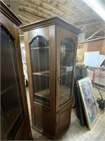 TOWER CABINET WITH SHELVES