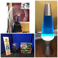 Lava Lamp, Magic Tracks & Plasma Ball