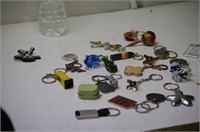 Lot Of Nice Key Chains