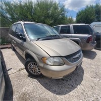 2002 Tan Chrysler Town & Country