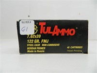 TULAMO 7.62X39MM STEEL CASE 40 PK