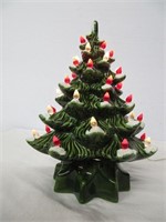 Ceramic Christmas Tree - plays "Frosty"