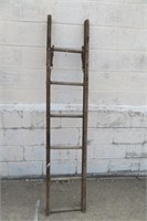 Primitive Garden Decor Or Quilt Display Ladder 74"