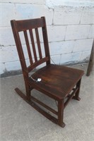 Antique Sewing Rocking Chair