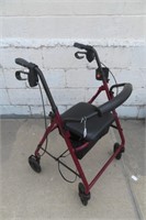 Newer Style Handicap Walker with Seat & Storage