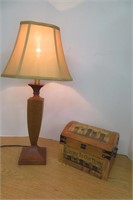 Table Lamp & Decor Storage Box 10.5 x 8" h