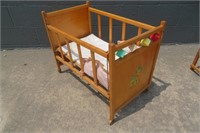 Vintage Baby Doll Bed