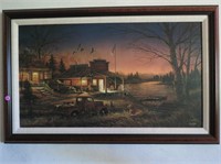 Terry Redlin, Canvas "Total Comfort" Limited editi