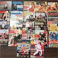 QTY 22 Guitar Magazines