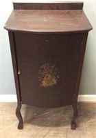 ANTIQUE CLAW FOOT CABINET