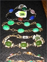 Scarab bracelets (4)