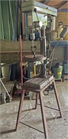 Milwaukee Benchtop Drill Press on Stand