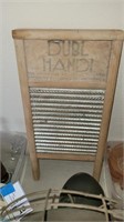 Antique washboard, 9" x 18"
