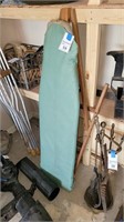 Vintage wooden ironing board