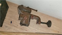 Vintage clamp on vise