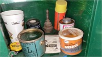 Vintage garage chemicals and more