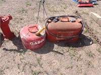 Evinrude Outboard Gas Can & 2 Gal. Metal